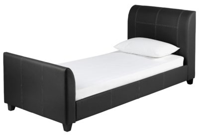 Collection - Enrique Black - Bed Frame - Single